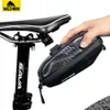 Panniers S Newboler Rainprocess Cykel Socktät sadel för refletiv Bakre stor Capatity Sittstolpe MTB Bike Bag Accessories 0201