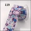 Confezione Regalo 50 Yard/Rotolo 38Mm Nastro Del Grosgrain Fiori Stampati Fai Da Te Accessorio Per Capelli Involucro Fatto A Mano/Matrimonio/Festa/Fiocco Per Capelli Consegna H Dhfse