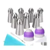 Baking Pastry Tools Torch Cream Nozzle Icing Pi Set Bag Diy Reusable Lightweight Kit For Kitchen Cake Making Elements Drop Deliver Dhikr