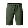 Men's Shorts Mountainskin Military Cargo Shorts Summer Shorts Men Elastic Drawstring Fitness Work Casual Breathable Short Pants MT G230131