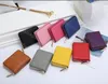 short small wallets for women designer purse leather multiple credit card holder pink purses Fashion men zippy wallet clutch bag coin purse money clip mens wallet