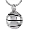 Pendentif Colliers Basketball Urne Collier Pour Cendres Crémation Bijoux Femmes Hommes Memorial JewelryPendentif