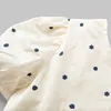 Robe à pois mignonne pour adolescentes, vêtements en coton à la mode pour enfants, robes rétro élégantes, #2022, nouvelle collection 6796 0131