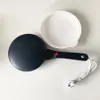 Elektrische bakpannen Crepe Maker Breakfast Pizza Machine Pancake Pan Cake Nonstick Griddle Chinese lentebolletools EU 230201