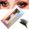 False Eyelashes Thick Messy Lashes With Glitter Eyeliner Eyelash Stickers Stage Reusable Double Eyelid Sticker Cat Eye Makeup