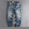 Men's Jeans 2023 Arrival Men's Slim Straight Versatile Autumn Pants High Quality Handsome Wear Boy Trouser 420