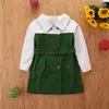 Robe de fille en bas âge pour enfants bébé filles autum