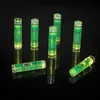 4 pezzi mini livella circolare a bolla rotonda mirino di precisione strumento di misurazione verde kit di strumenti di misurazione