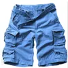 Men's Shorts Wholesale Outdoor Cotton Multi pocket Camouflage cargo shorts male loose leisure beach Hiking Climbing cycling cargo shorts men G230131