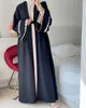 Roupas étnicas eid abayas para mulheres dubai peru muçulmano hijab vestido de Mubarak abaya kimono islam kaftan tobe musulmane longue djelaba