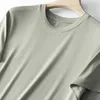 T-shirts hommes 94% modal 6% spandex été à manches courtes t-shirt hommes col ras du cou couleur unie sous-vêtements décontractés marque de haute qualité vêtements pour hommes nouveau Y2302