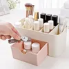 Storage Boxes Double Layer Plastic Cosmetic Box Drawer Jewelry Display Desktop Container