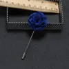 New Fashion Rose Flower Brooches for Men Men Collar Brooch Pins Wedding Brooches Bouquet Wholesale Price Nice Gift