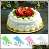 Utensili per pasticceria da forno 12 pezzi / 1 set Sile Accessori da cucina Icing Pi Cream Bag con 6 ugelli in acciaio inossidabile Fai da te Cake / Drop Delivery Dhkin