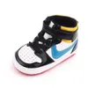 Baby First Walkers Crib Shoes Girl Fashion Cotton Plaid First Walkers for Newborn 0-1 Year Cute Bow Toddler Prewalker