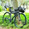 Panniers S Newboler Waterfroof Bikeバイクパッキングハンドルバーフロントチューブサイクリングバッグ15L/20L MTBフレームトランクロード自転車アクセサリー0201