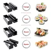Sushi Tools 10 PCSSet DIY Making Kit Roll Maker Rice Mold Mold Kitchen COOTION 230201