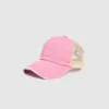 Bollmössor Kvinnor Baseball Cap Women's Ponytail Baseball Cap Summer Breattable Mesh Cap Cotton Outdoor Sunshade Cap för män och kvinnor G230201