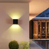 Lâmpadas de parede Lâmpada LED Outdoor /interno para cima e para baixo Iluminação IP65 12W 220V Decoração de quarto corredor criativo corredor