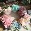 装飾的な花5pcs 8colors wholesale 5 Peony Flower Heads Bouquet Silk for Home Office Holiday Decoration GF13823