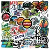 Adesivos de bicicleta de montanha de 50 PCs MTB Bike Graffiti Stickers para laptop de bagagem de bagagem diy adesivos de motocicleta de skateboard