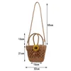 Evening Bags Hollow Hand-carried Messenger Dual-purpose Straw Bag Summer Sunflower Small Woven Fashionable Beach