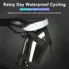 Cauda de bicicleta de panniers para sela à prova d'água resistente ao telefone celular Várias cores bilaterais de bolsas práticas multifuncionais 0201