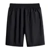 Mäns shorts solida män shorts sommar casual dragstring elastisk midja bandana shorts män kläder plus storlek xl xl strand shorts män fitness g230131