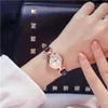 Wristwatches Women Girl Simple Quartz Wrist Watch Pu Leather Strap Mini Dial Dial Watches Reloj Mulco Original Mujer Fashury Fashion