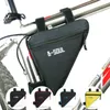 Borse laterali Triangle Cycling s MTB Front Tube Mountain Bike Pouch Frame Holder Borsa da sella per bicicletta 0201