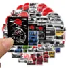 50 PCs JDM Sport Car Racing Stickers Graffiti Stickers para Bicicleta de Skateboard de Bagagem Diy adesivos de motocicleta GT080