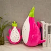 Подушка 3D Printed Pitaya плюшевые фаршированные фруктовые подушки игрушки для детских детей плюши