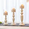 Candle Holders Romantic European Candles Table Minimalist Dinner Scented Vazenhouder Candelabros Tealight Holder Home Decor