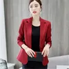 Frauen Anzüge Blazer 2023 Büro Elegante Damen Single Button Mantel Frauen Alle-spiel Casual Schlank Solide Mode Frauen koreanische PZ547