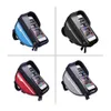 Panniers s Waterproof Frame Front Top Tube Bike Handlebar Mtb Touch Screen Cycling Bag Phone Holder Bicycle Accessories 0201