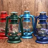 Lanternes portables rétro en fer forgé classique lampe à kérosène Camping en plein air nuit pêche lanterne Table de chevet ornements
