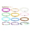 Brins de perles 12 couleurs Bracelet en pierre flash pour femmes hommes 6 mm 8 mm dl vernis de lune givré or sier zircon perles chram otinj