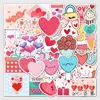 50 PCS Love Stickers I Love You Graffiti Stickers for Diy Luggage Laugh-Skatoboard Skateboard Proyticlecycle Bicycle Tz-QRJ-280