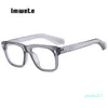 Imwete 2023 Nuovi occhiali da sole da donna Fashion Square Occhiali da sole da donna Big Frame Retro Gradient Eyewear Shades 2