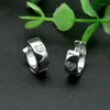 Boucles d'oreilles créoles pour femmes, fournitures de fabrication de bijoux à la mode, la couleur reste rhodiée, plaqué or, cuivre, réglage CZ, cœur Huggie pour femmes