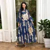 Casual Dresses Musilm Abaya Dress Elegant Maxi Long Shirt 2023 Luxury Embroidery Arabic Turkey African Evening Party Robe Vestidos