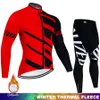 Radsporttrikot setzt Winter Thermal Fleece Set Racing Bike Anzug Mountian Bicycle Clothing Ropa Ciclismo 221201