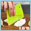 Other Kitchen Tools Dough Scraper Cake Cream Diy Pastry Knife Baking Accessories Drop Delivery Home Garden Dining Bar Dhmqz