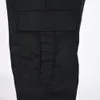 Pantaloni da uomo tinta unita multi tasche allenamento lungo cargo pantaloni dritti da trekking pantaloni tattici militari casual taglie forti 230131