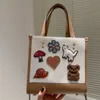 Evening Bags 2023 luxury commuting New Cartoon Animal Cute Women's One Shoulder Handbag Tote Large Capacity Mommy Shopping