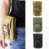 Stuff Sacks Military Hunting Waist Bag Tactical Molle Pouch Outdoor Nylon Sport Running Mobile Phone Case Camping Climbing Belt Bags