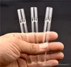 Günstigstes 4,2-Zoll-12-mm-OD-Glaszigarettenschläger One Hitter Pipe Klarglasrohr zum Rauchen von Tabak-Handfilterpfeifen Shisha-Zubehör