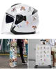 50PCS Animals Riding Bicycle Stickers for Laptop Water Bottle Cute Funny Bike Animals W1463