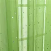 Curtain Curtains Window Sheer Voile White Star Tulle Inches Room Drapes Screening Panels Screen Bedroom Living Girls Transparent