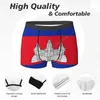 Onderbroek mannen slipje Cambodja vlag Cambodjaanse country boxers shorts polyester voor jongens mannelijk groot formaat